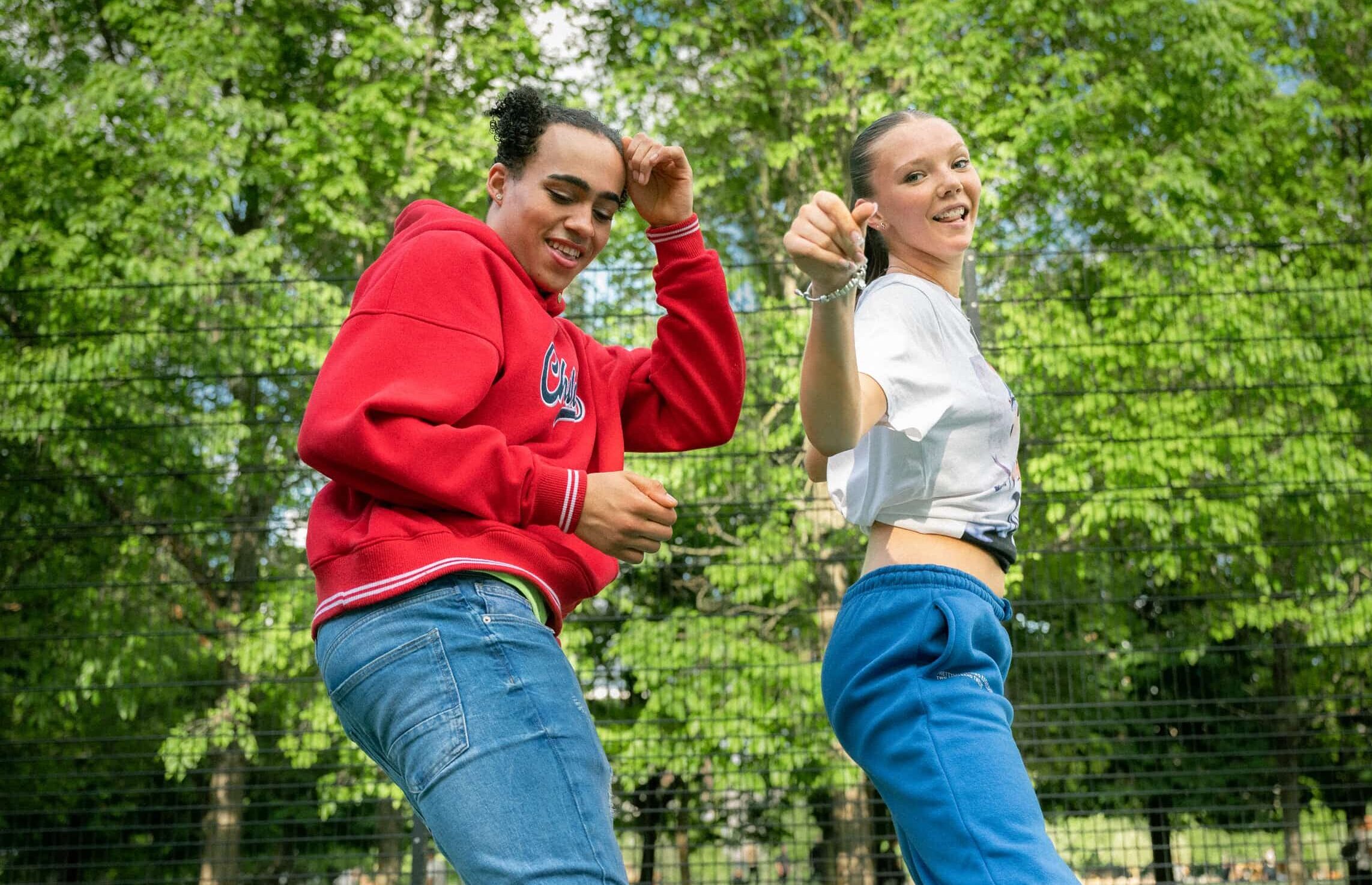 Dancers in South London